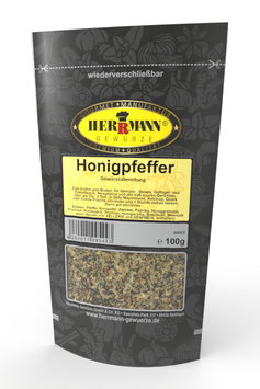 Honigpfeffer Gewürzzubereitung 100g Herrmann Gewürze 5080