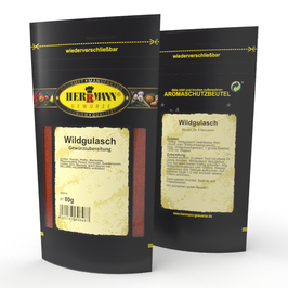 Wildgulasch-Gewürz Gewürzzubereitung 100g Herrmann Gewürze 4041