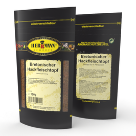 Bretonischer Hackfleischtopf Gewürzzubereitung 100g Herrmann Gewürze 5101