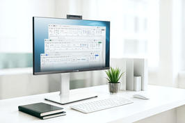 FutureAIO 24 white - Perfect for clean & white offices and doctor's offices!