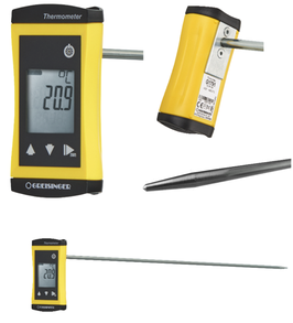 Neu                     Einhand Boden/Kompost- Thermometer