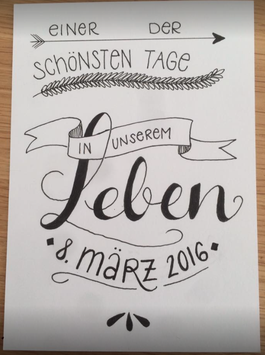 Handlettering Kurs Anfänger - alleshandgemachts Webseite!