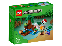 LEGO® Minecraft™ 21240 Das Sumpfabenteuer