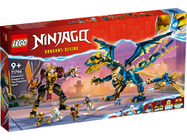 LEGO® Ninjago® 71796 Kaiserliches Mech-Duell gegen den Elementardrachen