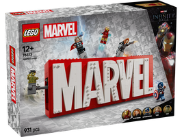 LEGO® Marvel 76313 MARVEL Logo & Minifiguren