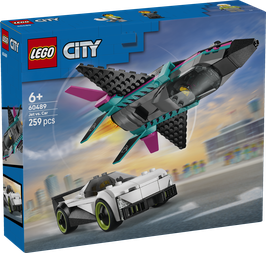 LEGO® City 60489 Düsenflieger vs. Rennauto