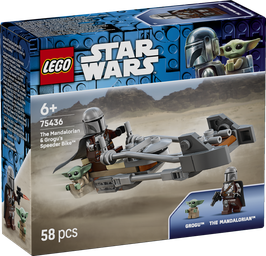 LEGO® Star Wars™ 75436 Der Mandalorianer und Grogu auf ihrem Speeder Bike™