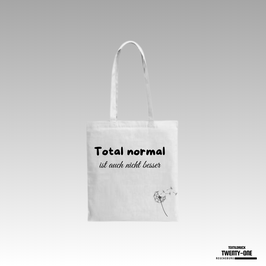 Twenty-One Total normal ist auch nicht besser Stoffbeutel