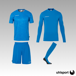 Uhlsport Prediction Torwart Set Blau