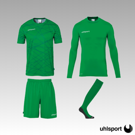 Uhlsport Prediction Torwart Set Grün
