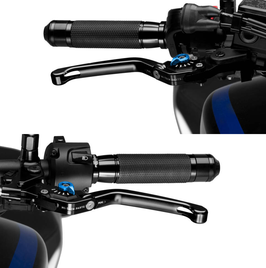 Satz Brems- und Kupplungshebel schwarz - BMW R 1200 R/RS (LC)