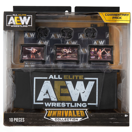 AEW Commentary Playset