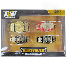 AEW Title Belts 4-Pack