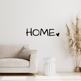 Schriftzug "HOME"
