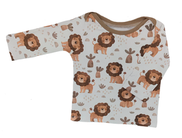 Babyshirt LA Lion weiß