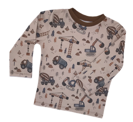 Shirt LA Baustelle beige