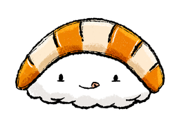 Bügelbild Nigiri