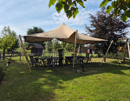 7,5 × 5 Meter STRUX StretchZelt  Komplettset