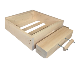 Wabenhonigraum DNM 10er Kompaktbeute Liebig 465x420 mm (Bausatz / NICHT montiert)