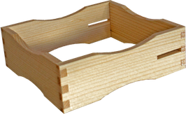 Wabenhonigrähmchen aus Holz Standard
