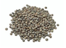Lentilles vertes 500gr Bio en VRAC