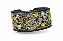 Windhundhalsband Isadora --- Kettenverschluss (35 cm)