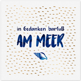 Duftsachet "In Gedanken barfuß am Meer"