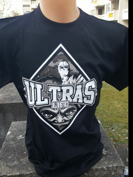 Ultras Life Masken Shirt Schwarz