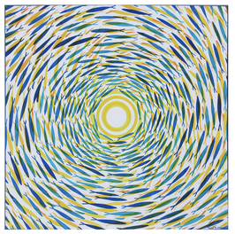 IL VORTICE COLORATO 80X80 CM. SU TELA