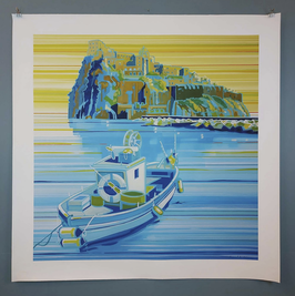 GOZZO ISCHITANO 80X80 CM NO FRAME