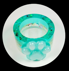 Teelichthalter grün