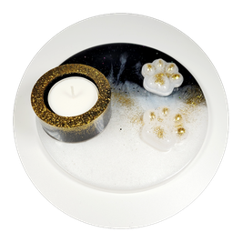 Teelichthalter groß Edel