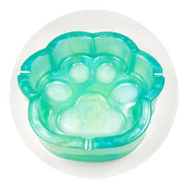 Pfotenaschenbecher Mintgrün