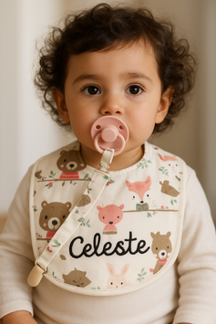 Bavaglia Clip Fantasia + Nome Diretto