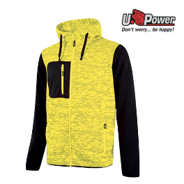 Felpa U-Power Rainbow Yellow Fluo