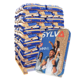 Sylva Pellets 6mm, 66x15kg (990 kg !)