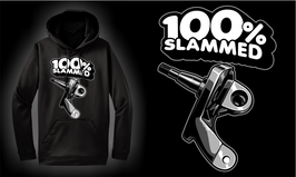 '100%' slammed hooded sweater