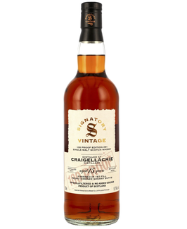 Craigellachie · 15 Jahre · Signatory Vintage · 100 Proof Edition #81 · auf dem Weg