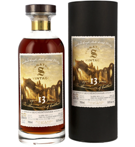 Auchentoshan · 13 Jahre · Big Monuments of Scotland · Signatory Vintage · Oloroso Sherry Butt Finish · auf dem Weg