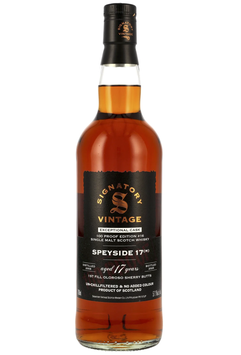 Speyside (M) · 17 Jahre · Signatory Vintage · 100 Proof Edition #16 · Exceptional Cask · auf dem Weg