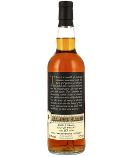 Cameronbridge · 27 Jahre · Refill Marsala HHD · 1998 · Single Cask #358026 · James Eadie · jetzt vorbestellen