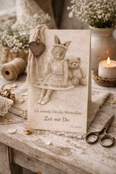 Gutscheinkarte -Zeit mit Dir