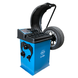 Lincos Wuchtmaschine für Felgen von von 10‘‘ bis 24‘‘ - halbautomatisch 230V U-500