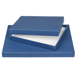 Archivbox mit Stülpdeckel Blau (PAT)