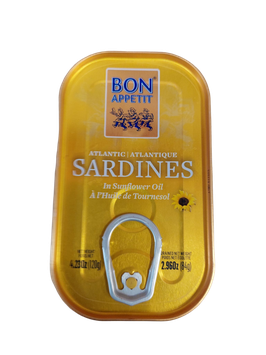 BON APPETIT - Atlantic SARDINES Sonnenblumenöl 120gr.