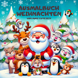 Ausmalbuch Weihnachten