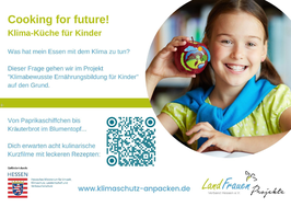 Postkarte Cooking for future – kulinarische Kurzfilme mit leckeren Rezepten