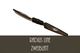 Radius Line 2-Blatt Luftschraube || Art. Nr. 1141.2.10x5L