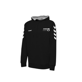 FIVERS HML GO COTTON HOODIE - schwarz