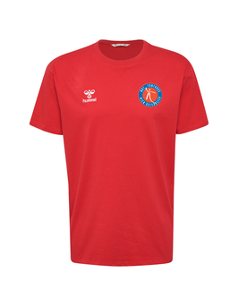 WAT Fünfhaus RED BLOCK SHIRT - red